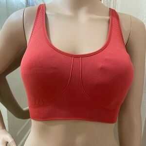 Tory Sport Vibrant Red Sports Bra